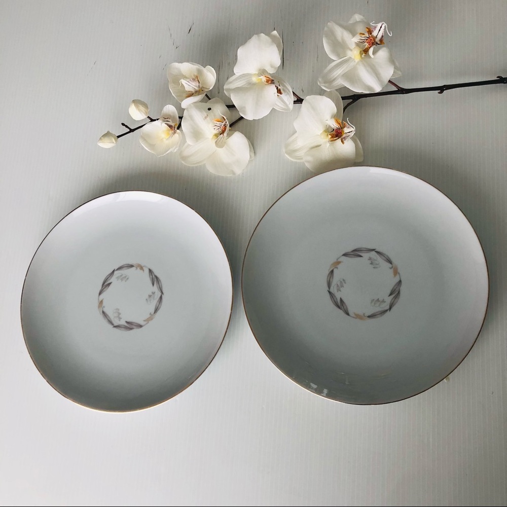 Vintage Kaysons Fine China Dinner Plates 9 1/4”